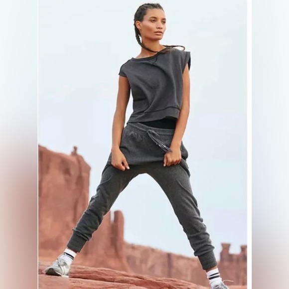 FP Movement The Way You Move Jogger in Charcoal Heather, Small - Picture 10 of 10